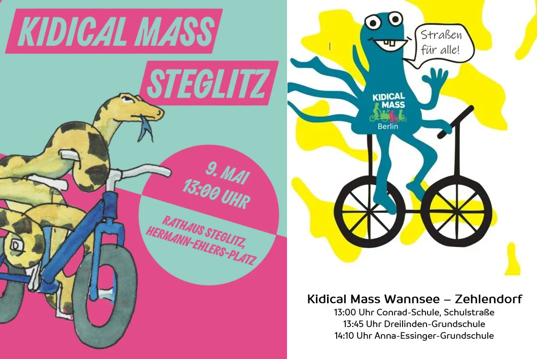 Kidical Mass – Straßen sind für alle da!