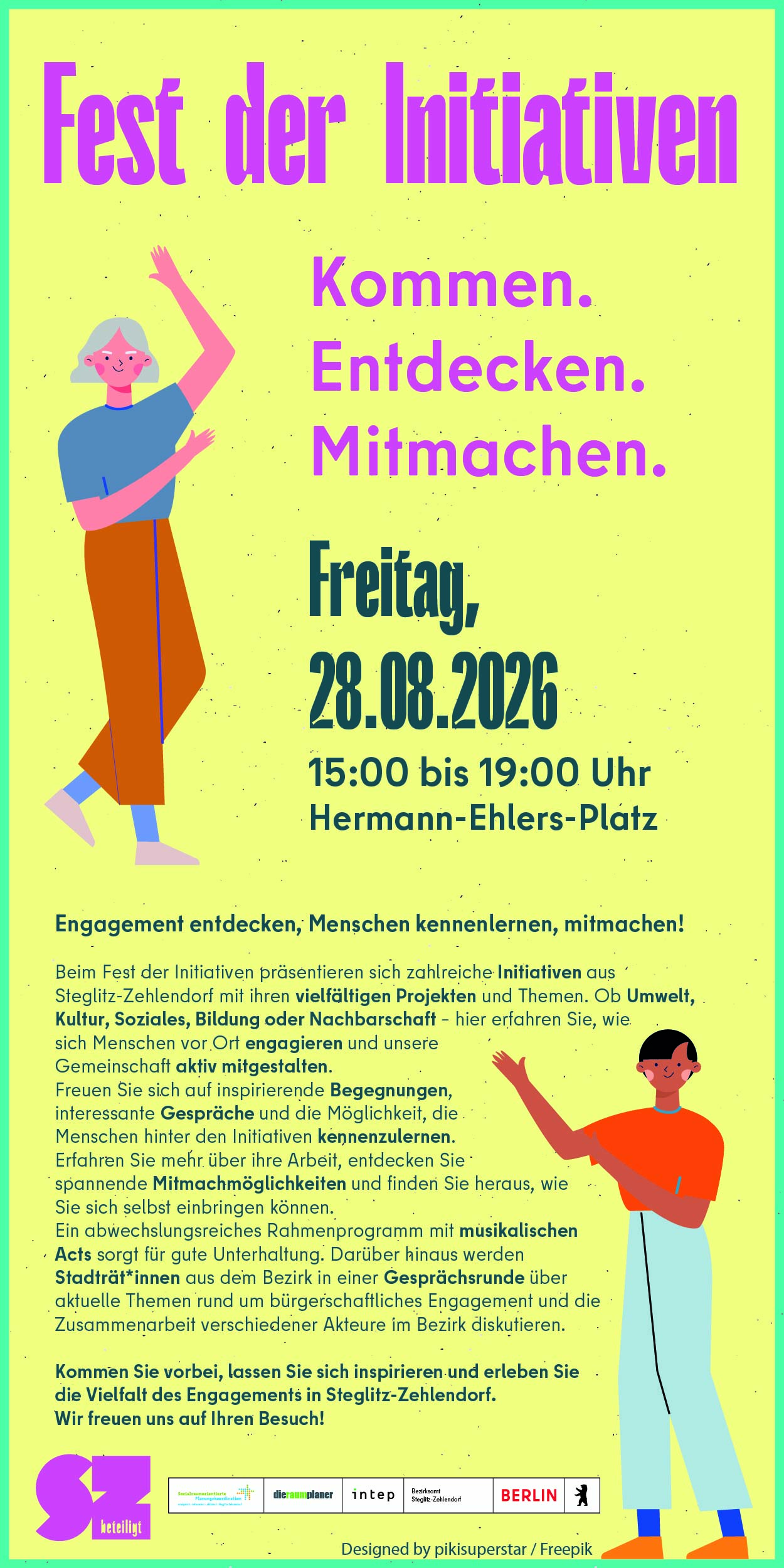 Trefft uns auf dem Fest der Initiativen!